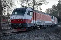 1014.05 und 1014.16 von ZTT warten im Bahnhof Kalsdorf auf Ihren nächsten Frühling . 20.Februar 2025 