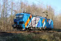 192 009-9 (northrail / TX Logistik) in Castrop-Rauxel, 30. November 2024