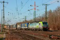 475 412 BLS Cargo in Köln Gremberg, Februar 2025.