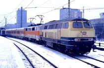 216 201, Dortmund Hbf., 21.02.1987.
