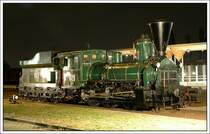 Lange Nacht der Museen in �sterreich am 6.10.2007: Zu diesem Zweck wurde 671 der GKB vor dem Graz-K�flacher Bahnhof aufgestellt.