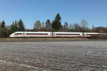 ICE  Schleswig-Holstein  (Tz 9202)  von Österreich nach Norddeutschland am 23.11.25 bei Eglharting.