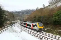 Belgiën, SNCB
Triebzug 08522, IC 5312 Liers - Luxembourg
Martinrive, 24/1/2024