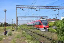 644 025 ist am 5.9.2025 zwischen Galati und Bucuresti Nord als IR 10072 Galati - Bucuresti Nord unterwegs und durchfährt hier Bucuresti Basarab.

Bukarest 05.09.2025