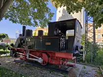 Henschel 4483 von 1896 am 11.08.2025 in Weinheim.