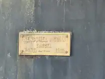 Henschel 4483 von 1896 am 11.08.2025 in Weinheim.