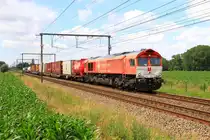 Belgiën
Lok DE6308 Crossrail mit container zug in Lokeren
24/7/2024