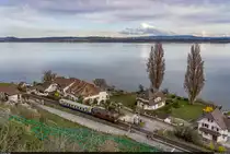 BLS Ae 4/4 251 / Ligerz, 22. März 2025<br>
Private Charterfahrt Burgdorf - Neuchâtel