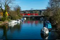 ASm-BTI Be 2/6 / Zihlbrücke Nidau, 3. April 2025<br>
S37 Biel/Bienne - Täuffelen