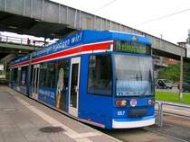 Linie1 in der Hst-Holbeinplatz; 070831 