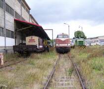 Abstellgruppe der ARCO am Zementwerk Karsdorf; 08.09.2007