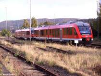 648 272 und 648 252 stehen wegen dem Streik in Ottbergen auf dem Abstellgleis.