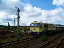 Die WLE 21 bringt den S�uferzug (DLR 88460) von Goslar �ber Braunschweig (Lokwechsel auf  110) nach K�ln (9.9.2007)(�berarbeitet)