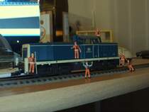 BR 290 083 und viele Rangierer