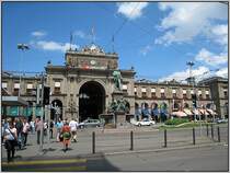 Der Bahnhof von Z�rich, aufgenommen am 22.07.2007.