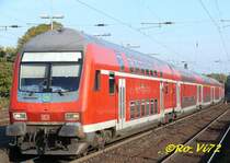 RE 7 Rhein-M�nsterland-Express (Rheine-Krefeld). Hier in Unna Bf. 13.10.2007.