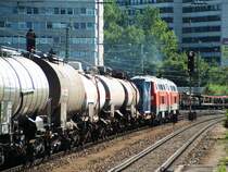 BR 217 Doppeltraktion am 18.07.2006 in M�nchen Ostbahnhof