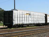 Ein beladener G�terwagen am 11.10.2007 in Sealy (bei Houston, Texas).