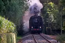 80 039 der Hammer Eisenbahnfeunde mit Sonderzug Hamm - Münster-Ost bei Angelmodde(Gremmendorf) am 07.10.2007. 