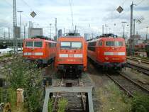 Frankfurt/Main 28.07.2003 (111 102-0 + 101 022-2 + 103 233-3)