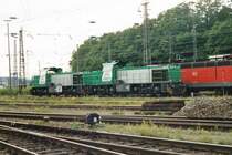 FRET 461016 und 461020 am 27.6.04 im BW Saarbrcken.
