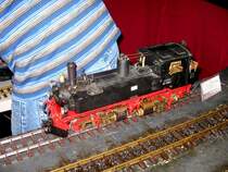 Ein wunderbares Live-Steam-Modell der J�hst�dter IVk 99 1590, die ja auch im Original auf der Messe zu bestaunen war, Leipzig 13.10.07