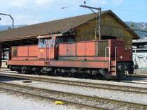 SBB - Rangierlok Ee 6/6 16812 im G�terbahnhof von Biel/Bienne am 15.09.2007