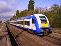 Die NOB nach Westerland steht in Elmshorn. 12.10.07