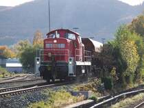 294 805 f�hrt aus dem Bahnhof Bad Harzburg (18.10.2007)