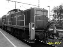 Railion 294 831-3. Hier in Bochum NOKIA. 23.10.2007.
