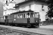 Tw 4 am Stubaitalbahnhof in Innsbruck (28. August 1968)