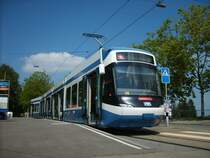 Cobra 3025 als Linie 6 auf die Endhaltestelle Zoo!