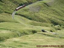 Zwei Z�ge der BRB am 11. Oktober 2006 auf dem Weg zum Brienzer Rothorn.