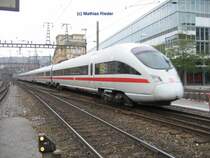 ICE auf dem weg nach Schaffhausen w�re fr�her ein Cisalpino gewesen, am 26.10.07 in Oerlikon 