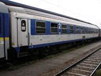 NachtZug/EuroNight aus Bucuresti Nord ist gerade in Wien Westbahnhof eingefahren. Aufgenommen am 20.10.2007