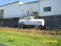 Ein Kesselwagen am 2.7.2006 in Hirschau.