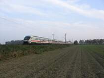 Dieser Steuerwagen hing am 28.10.2007 vorne vor IC 2028 der auf dem Weg von Passau nach Hamburg Br�hl passierte. Danke noch an den Zugf�hrer f�r den Gruss mit dem Signalhorn.