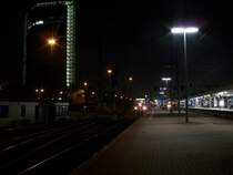 Regionalexpress von Mannheim nach Heilbronn mit dem Victoria Tower. Aufgenommen am 28.10.07 im Mannheimer HBF. Am Ende des Regionalexpress hing, wie immer, eine BR 218.