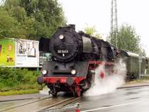 50 3655 der  Eisenbahn Tradition e.V.  in M�nster Ost am 8.9.2007 mit einer Charterfahrt