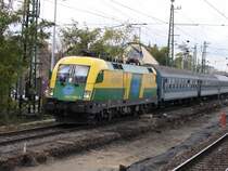 BR 1047 503-6 der GySEV in Ungarn/Gy�r. Aufgenommen am 20.10.2007