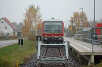 29-10-2007 Endbahnhof(Haltepunkt) Graal-M�ritz.