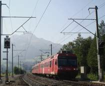 RBDe 566 242 als Regio nach Frutigen bei M�lenen am 16.09.2007