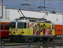 Ge 4/4 II 611  Landquart  beim Umb�geln vor dem Depot Landquart.
(22.10.2007)