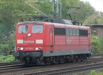 151 168-2 f�hrt durch den Bahnhof Mannheim in Richtung G�terbahnhof (27.10.2007)