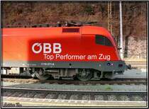 Portrait des Taurus 1116 271 Top Performer in Leoben Hbf.
7.11.2007