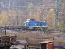 Die V2101 der MWB am 08.11.2007 in Saarbr�cken