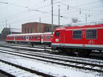 Einige Wittenberger-Stw stehen am 10.November 2007 im Abstellbereich von Aalen.