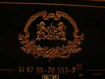 Aufgenommen bei Nacht im Bahnhof Budapest Nyugati p�lyaudvar am 25.10.2007. Das grandiose Zeichen vom Originalen Orient-Express.