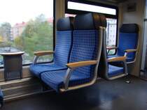 Auch wenn der BR 646 Triebwagen nicht mein Herzst�ck ist, aber er hat verdammt bequeme Sitze.