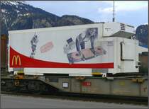 I`m lovin it - der bekannte Spruch von McDonalds. (21.11.2007)